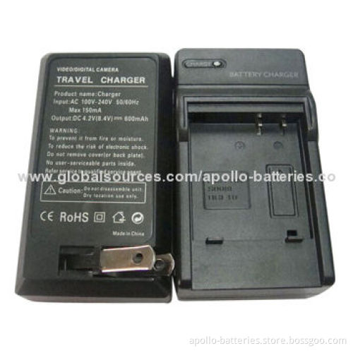 New camera battery chargers for Panasonic SOO8E/BCE10E/DB70(RIC Ricoh)